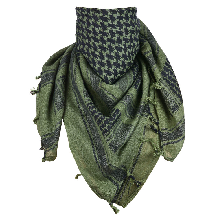 Military Tactical 100% Cotton Olive Scarf Wrap