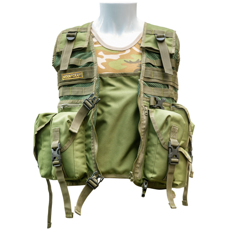 Mountcraft Indian Tactical Vest With (BPP) Bullet Proof Plate Provision