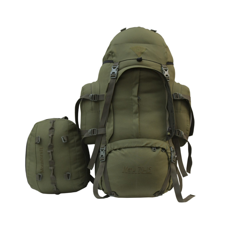 Mountcraft Rucksack With detachable Day Bag 80 L Olive Drab Meru RL16
