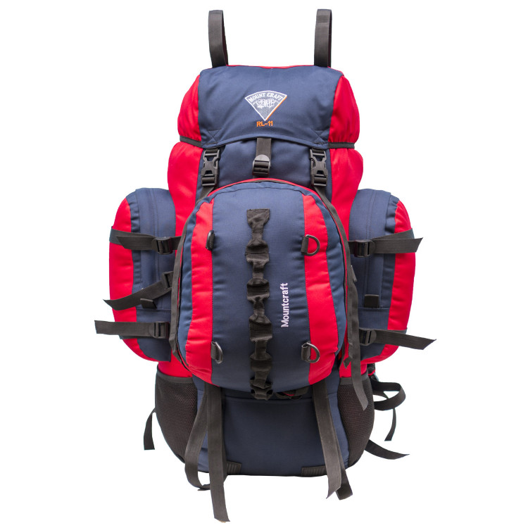 MOUNTCRAFT RUCKSACK WITH DETACHABLE DAY BAG KARGIL RL 11 RED BLUE	