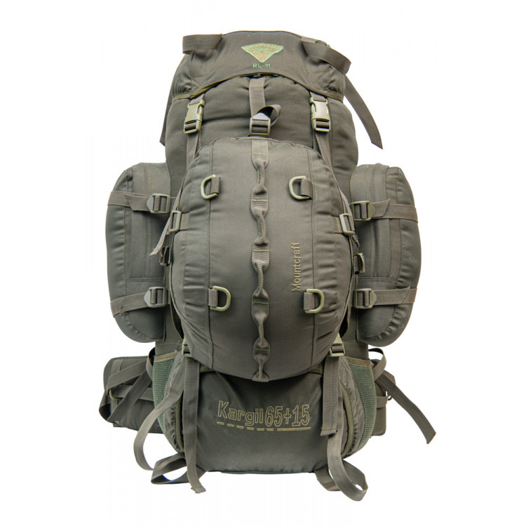 Mountcraft Rucksack With Detachable Day Bag 80 L Olive Drab Kargil RL11 AD