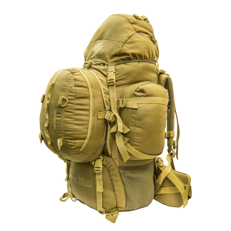 Mountcraft Rucksack with detachable day bag 80 L Impact Olive Drab Meru RL16