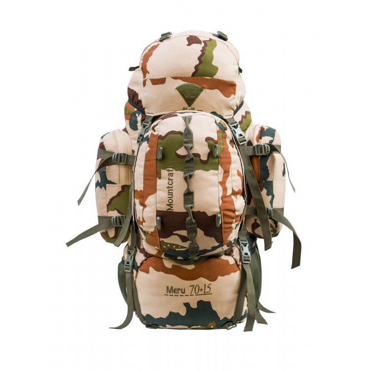 Mountcraft Rucksack With Detachable Day Bag 80 L (ITBP) Meru RL16