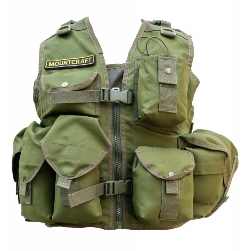 Mountcraft Assult Tactical Vest With front & Back BPP Provision