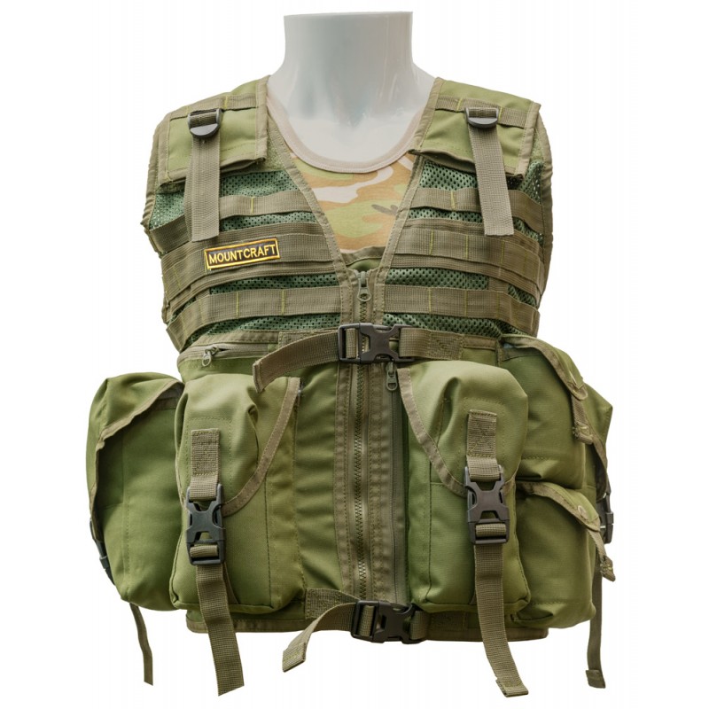 Menos que te diviertas Mejora Mountcraft Indian Tactical Vest which is made in India