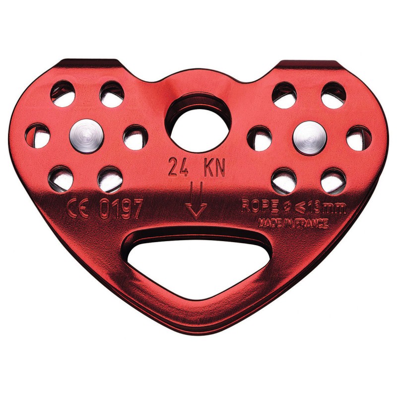 Petzl Tandem Double pulley for travel along ropes